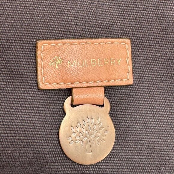 MULBERRY Araline Hobo Bag Peach Leather Tassels Boho Chic Luxury Designer - Picture 5 of 15